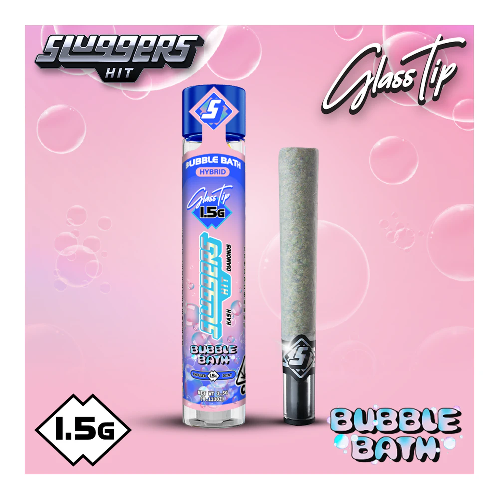 Sluggers Hit - Sluggers Hit | Bubble Bath | Infused Pre-Roll | 1.5g Main Image