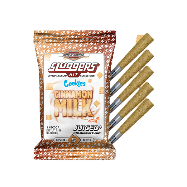 Sluggers | Cinnamon Milk | Diamonds & Hash Infused | 5pk