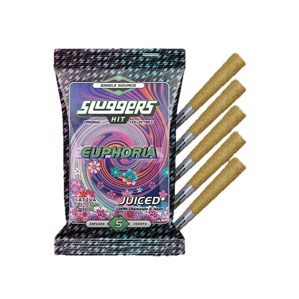Sluggers | Euphoria | Diamonds & Hash Infused | 5pk