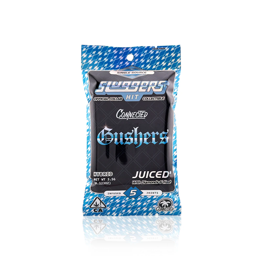 Sluggers Hit - SLUGGERS - Infused Preroll - Gushers - 5-Pack - 3.5G Main Image