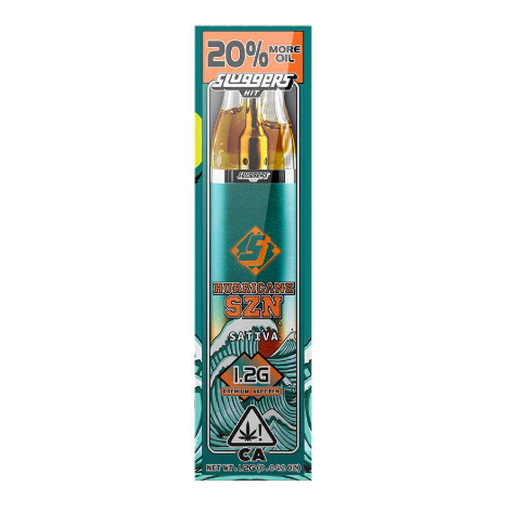Sluggers Hit - Sluggers Hit | Hurricane SZN | Live Resin All-In-One Vape | 1.2g Main Image