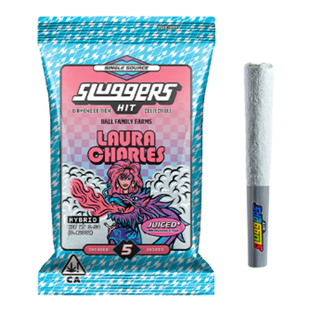 Sluggers Hit - Sluggers Hit | Laura Charles | Diamond Edition Infused Pre-Roll 5pk | 3.5g Main Image