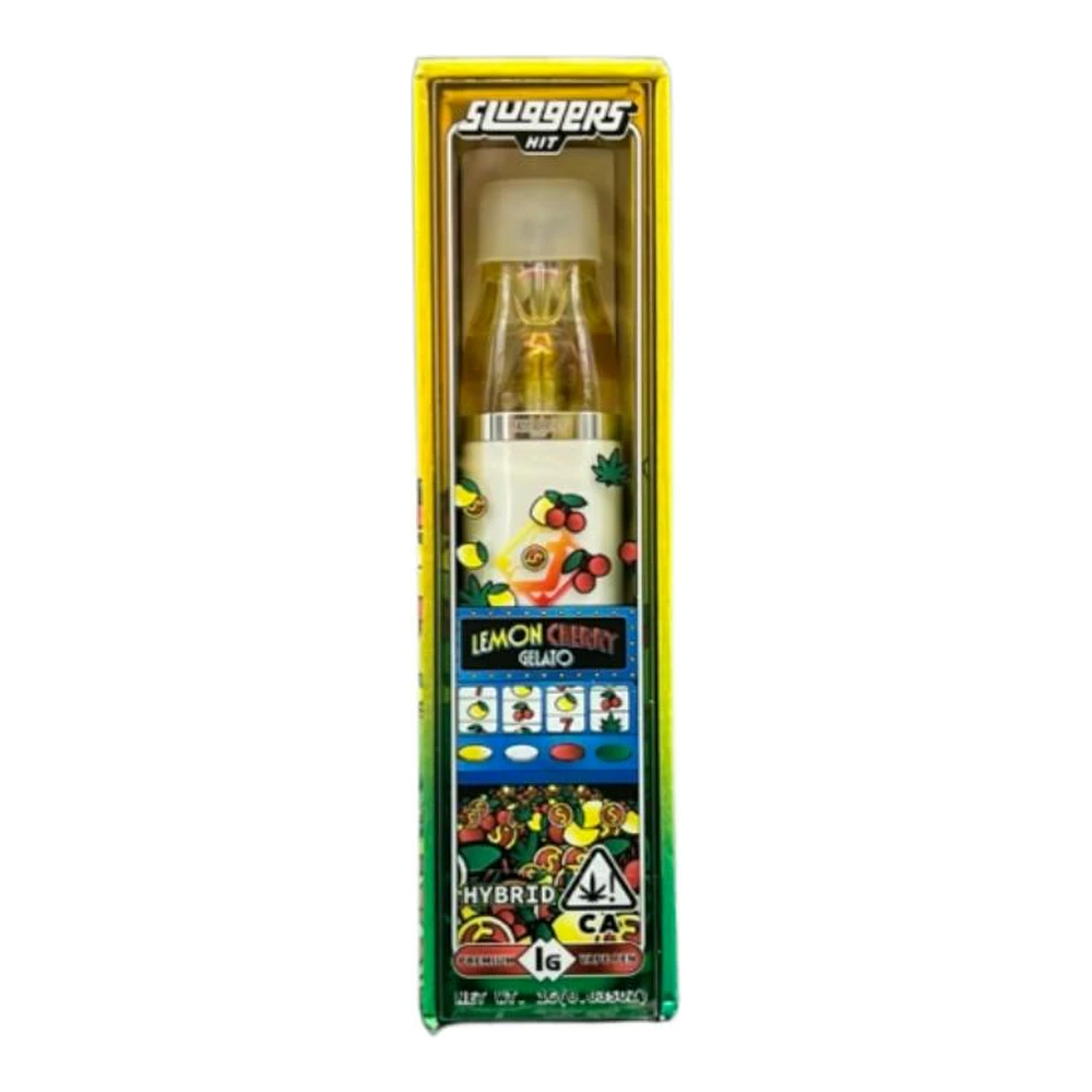 Sluggers Hit - Sluggers Hit | Lemon Cherry Gelato | Live Resin All-In-One Vape | 1.2g Main Image