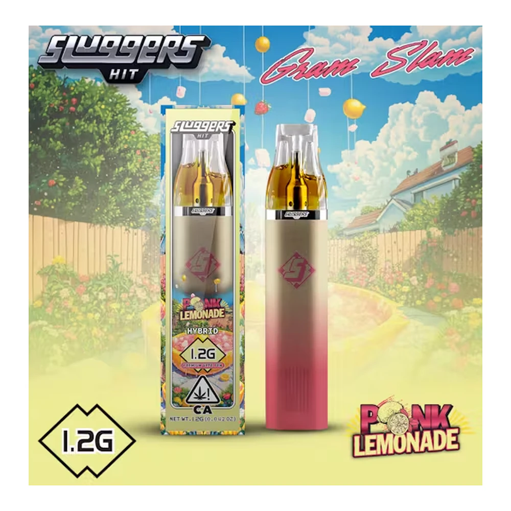 Sluggers Hit - Sluggers Hit | Pink Lemonade | Live Resin All-In-One Vape | 1.2g Main Image