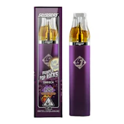 Sluggers Hit | Purple Pop Rockz | Live Resin All-In-One Vape | 1.2g