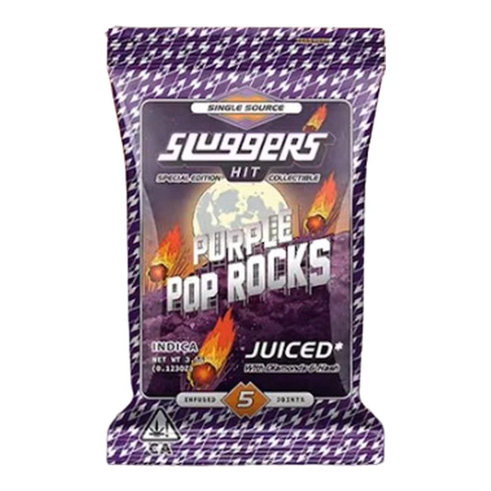 Sluggers Hit - Sluggers Hit | Purple Push Pop | Infused Pre-Roll 5pk | 3.5g Main Image
