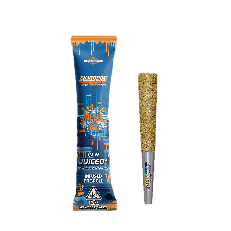 Sluggers | NYC Diesel | Diamonds & Hash Infused | Single