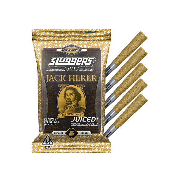 Sluggers | Jack Herer | Diamonds & Hash Infused | 5pk