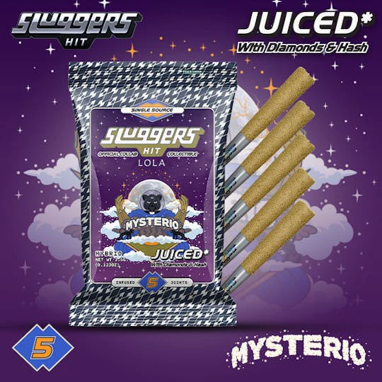 Sluggers - SLUGGERS | MYSTERIO - 5PK INFUSED | PREROLL | 3.5G Main Image