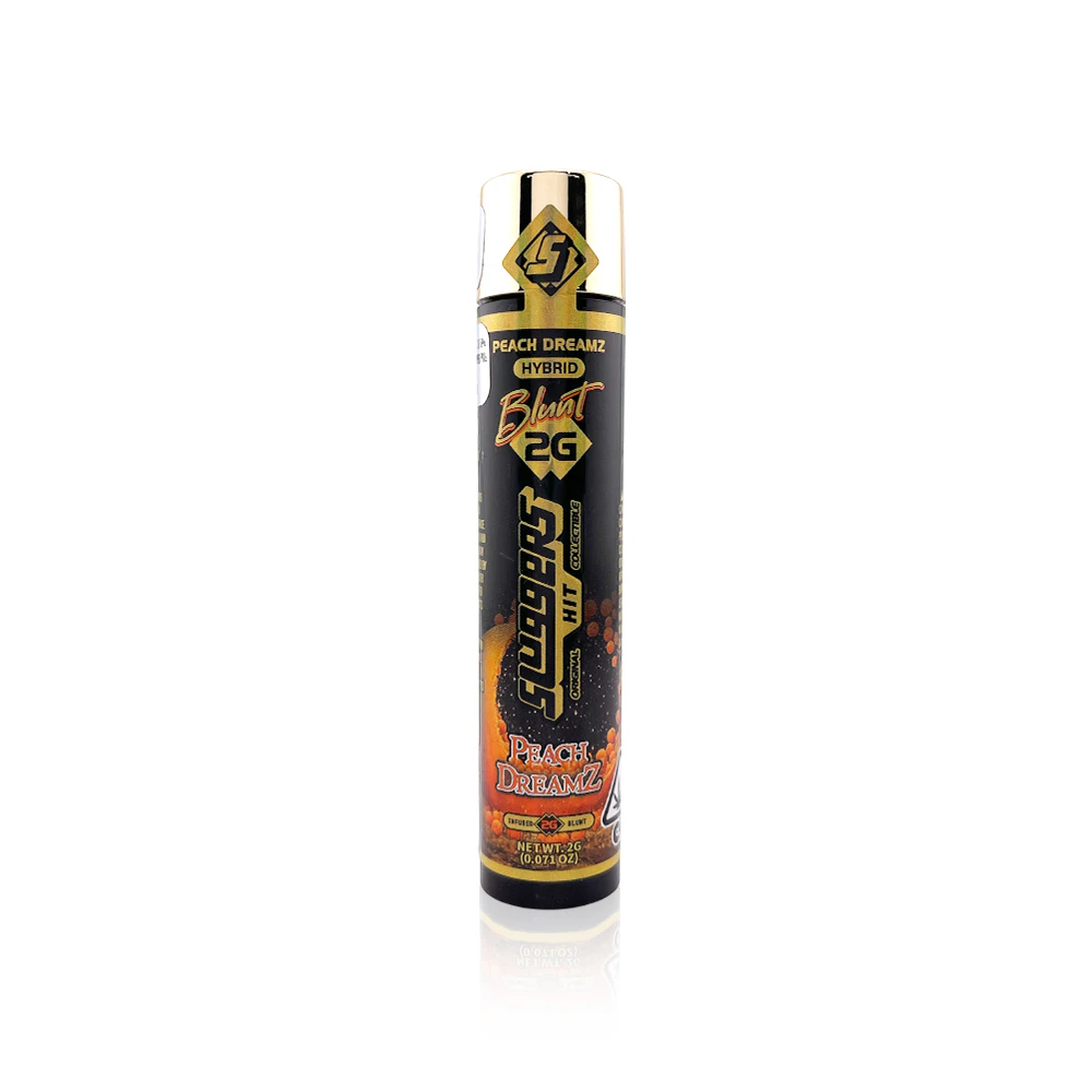 Sluggers Hit - SLUGGERS HIT - Infused Preroll - Peach Dreamz - Blunt - 2G Main Image
