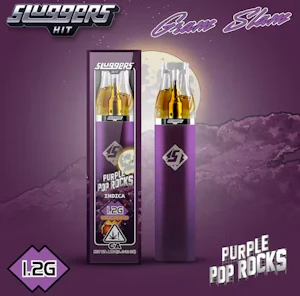 Sluggers Hit | Purple Pop Rocks | Live Resin All-In-One Vape | 1.2g
