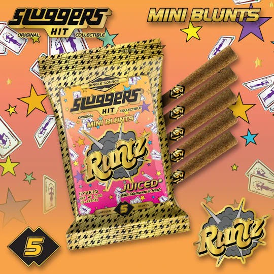 Sluggers - SLUGGERS | RUNTZ BLUNT - 5PK INFUSED | PREROLL | 3.5G Main Image