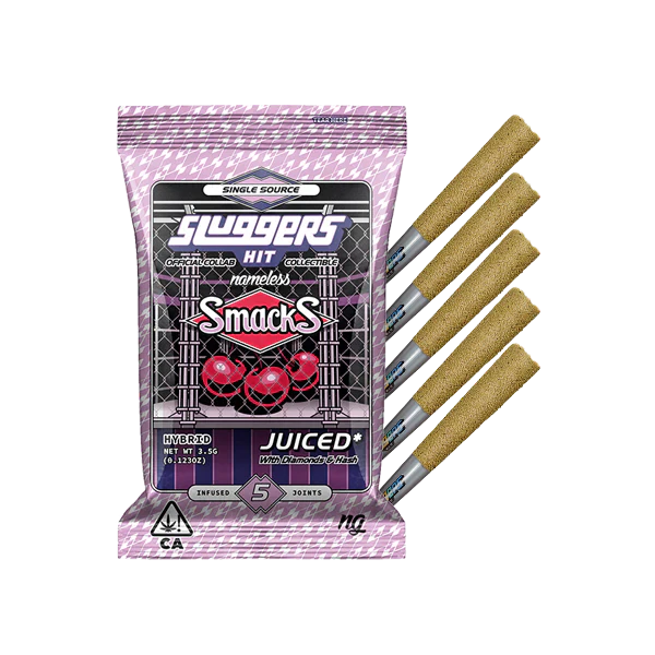 Sluggers - Sluggers | Smacks | Diamonds & Hash Infused | 5pk Main Image