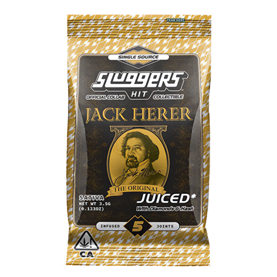 Sluggers - Sluggers - 0.7g Infused PreRoll 5 Pack (Jack Herer-Sativa) Main Image