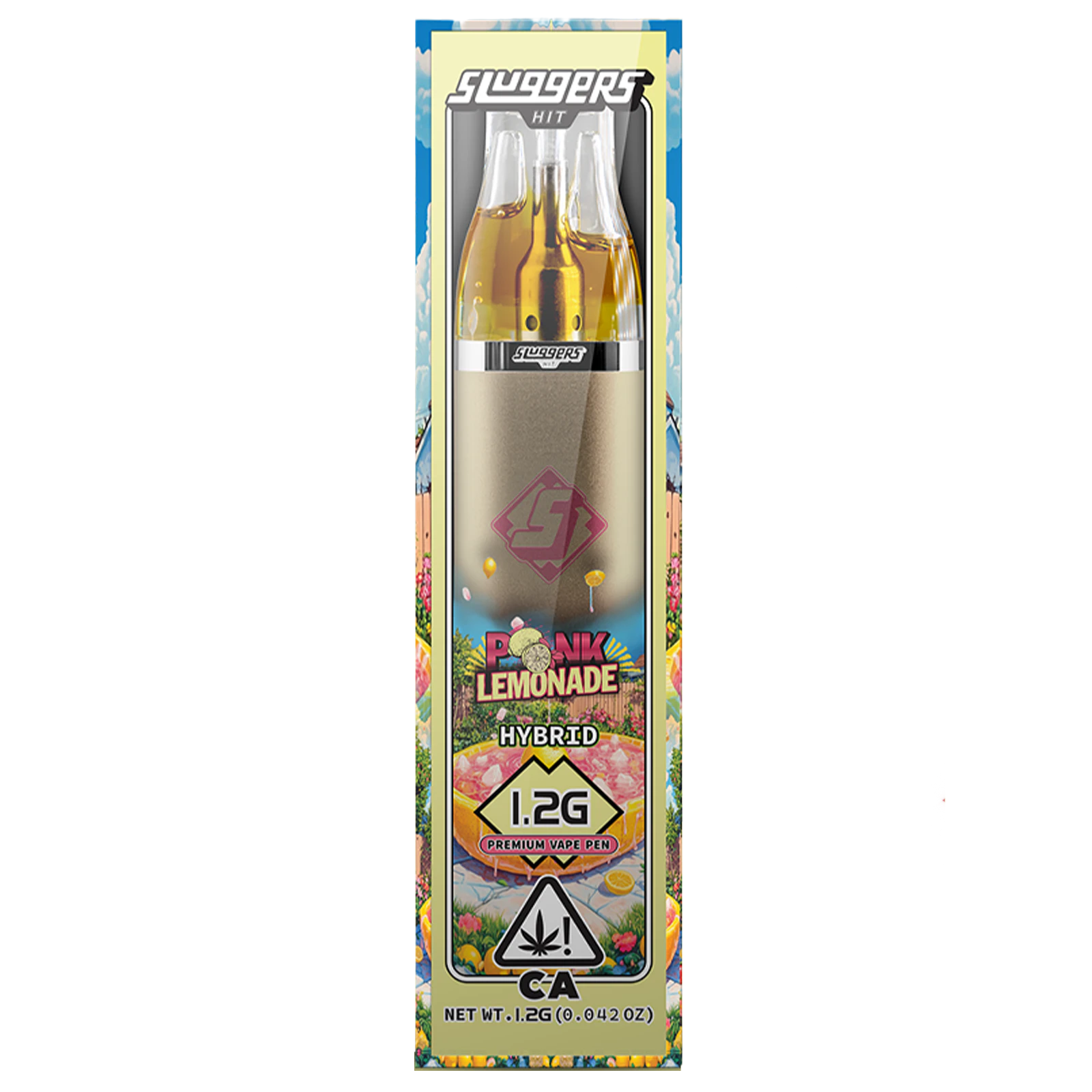 Sluggers - Sluggers - 1.2g AIO Cartridge (Pink Lemonade-Hybrid) Main Image