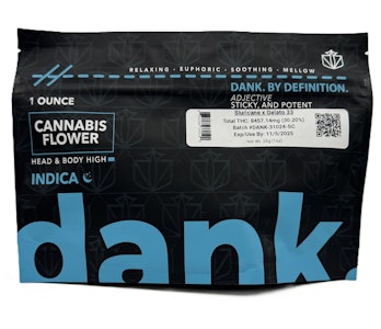 DANK - Dank - Slurricane x Gelato 33 - Hybrid - 28G