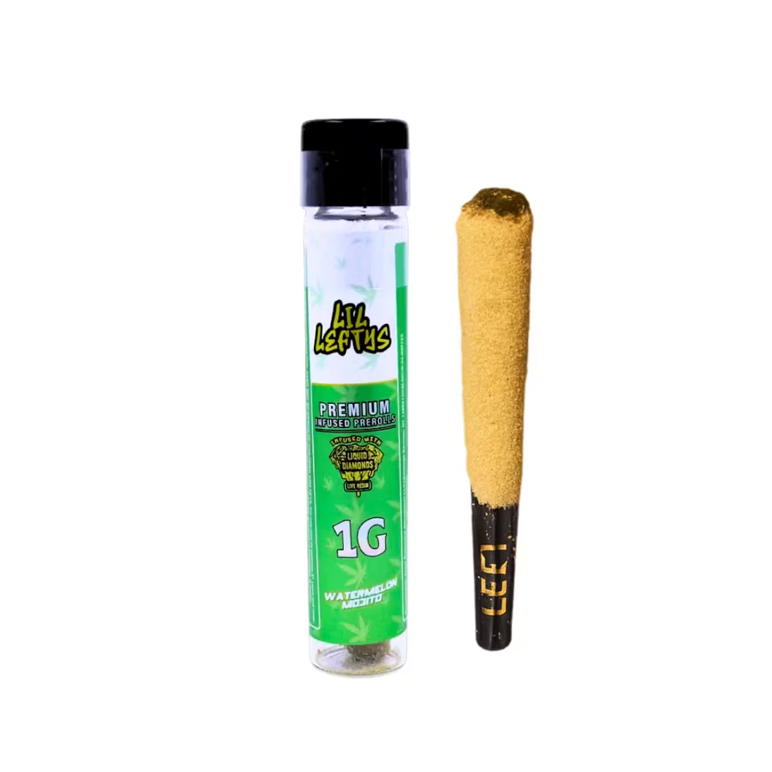 LIL LEFTY'S - Watermelon Mojito | Preroll Infused | 1g x 1pk | Lil leftys Main Image