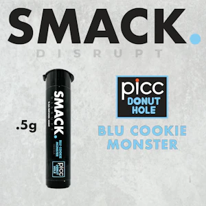 PICC - Blu Cookie Monster | Preroll Infused | 0.5g x1pk | Smack