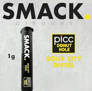 Picc | Smack | Infused Pre-roll | Sour City Diesel | 1g