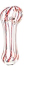 3" Red Striped Pipe