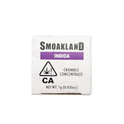 Smoakland - 1g Crumble (Northern Lights-Indica)