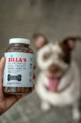 Zilla's - Duck Dog Treats - Mini Bottle 250mg