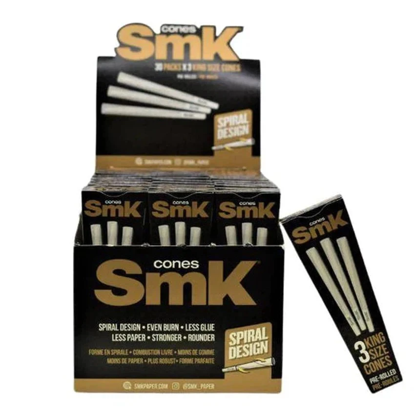 MJ WHOLESALE - Spiral Cones | 3-Pack Paper Cones | SMK Main Image