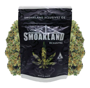 Smoakland | Godfather OG | Xclusivez | Premium Sungrown Flower | 1oz