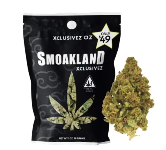 Smoakland - Smoakland | Black Cherry Kush | Xclusivez | Premium Sungrown Flower | 1oz Main Image