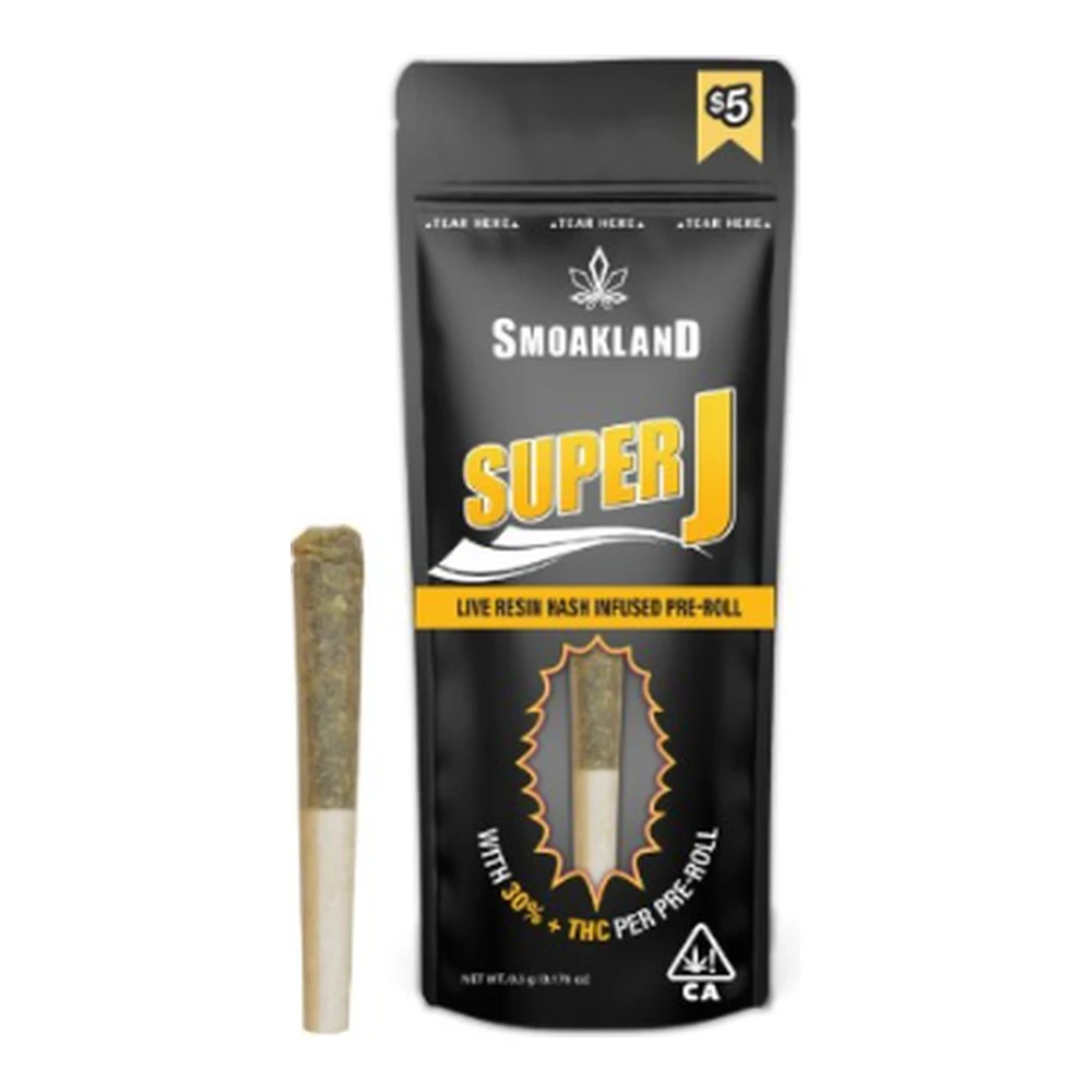 Smoakland - Smoakland | Northern Lights | Super - J | Infused Pre-Roll | 0.5g Main Image