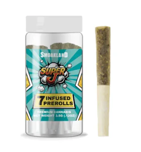 Smoakland - Smoakland | Gelato 33 | Super-J Infused Preroll 7pk | 3.5g