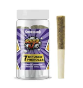 Smoakland | Grandaddy Purp | Super-J Infused Preroll 7pk | 3.5g ​ ​