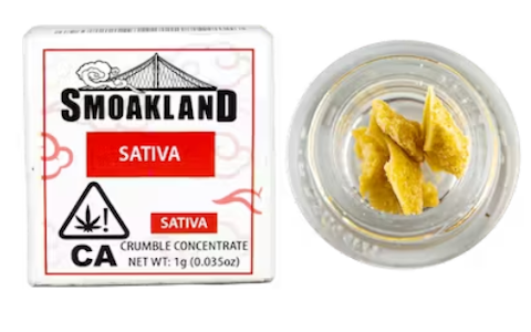 SMOAKLAND - SMOAKLAND Crumblz |Orange sunset  1g [S] THC% 88.5