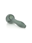 Sandblasted Spoon Pipe - GRAV Smoke Gray