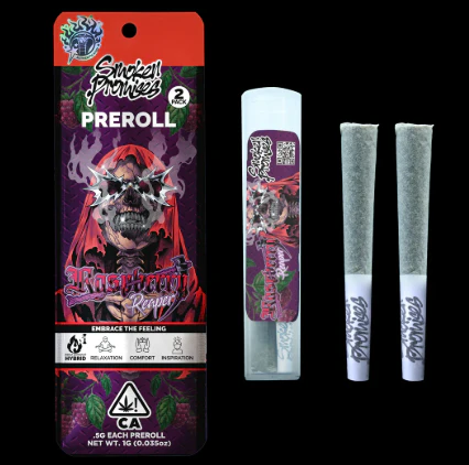 Smoken Promises - Smoken Promises 2pk Prerolls 1g Raspberry Reaper Main Image