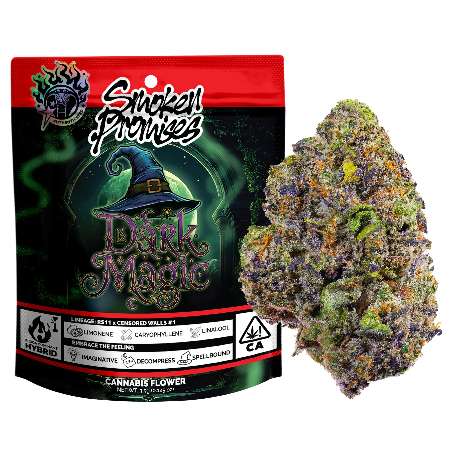 Smoken Promises - [Smoken Promises] Flower 3.5g Dark Magic (H) Main Image