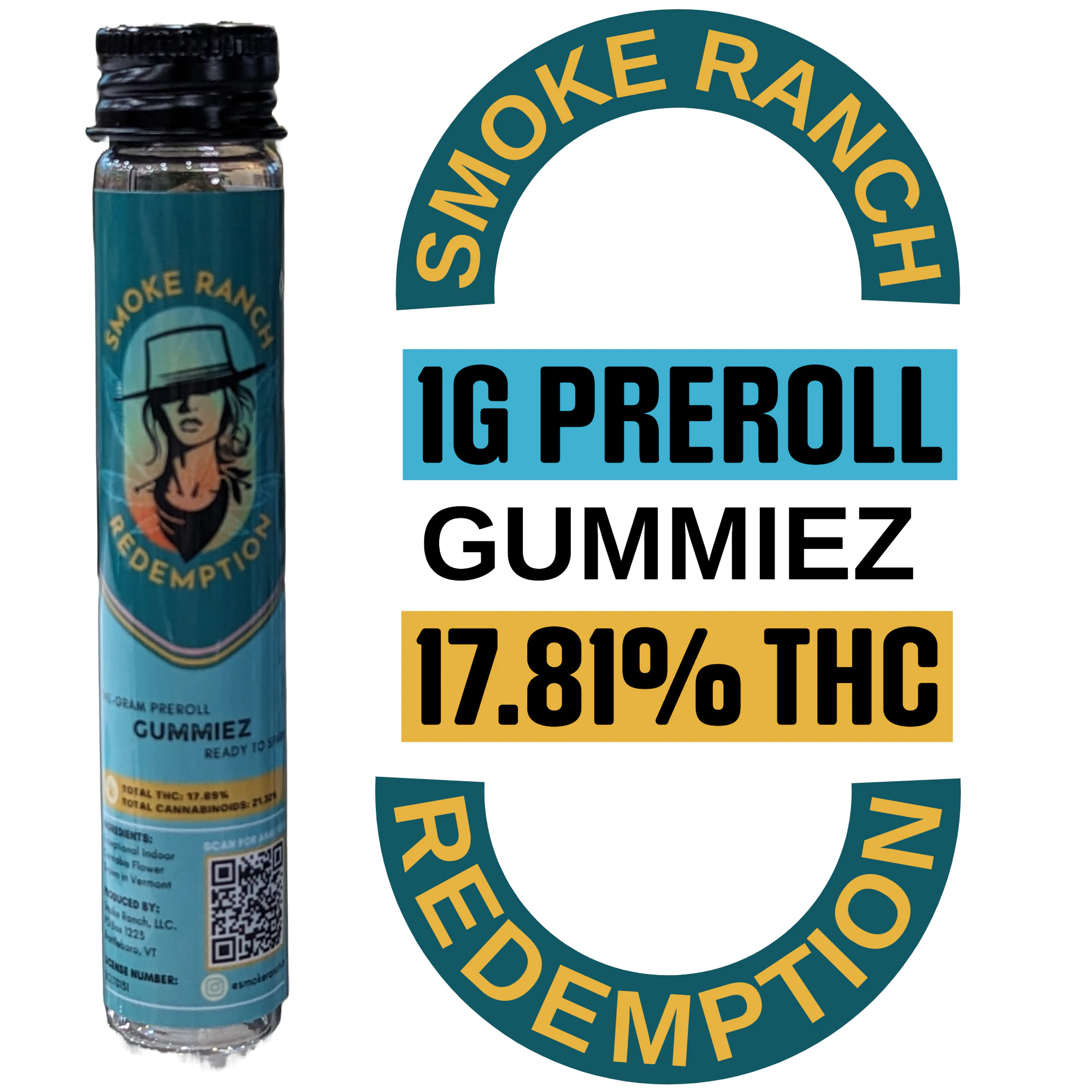 Smoke Ranch Redemption - Smoke Ranch | Gummiez | 1G Main Image