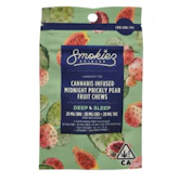 Smokiez | Prickly Pear 1:1:1 | THC:CBN: CBD | Fruit Chews | 100mg