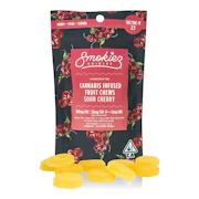 Smokiez | Sour Cherry | 2:1 THC:THCV | Fruit Chews 10pk | 100mg