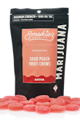 SMOKIEZ - PEACH FRUIT CHEWS 1000 MG