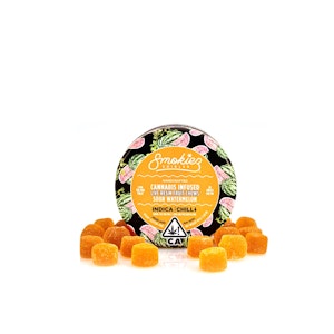 SMOKIEZ - Sour Watermelon | Live Resin Fruit Chews |  Smokiez 