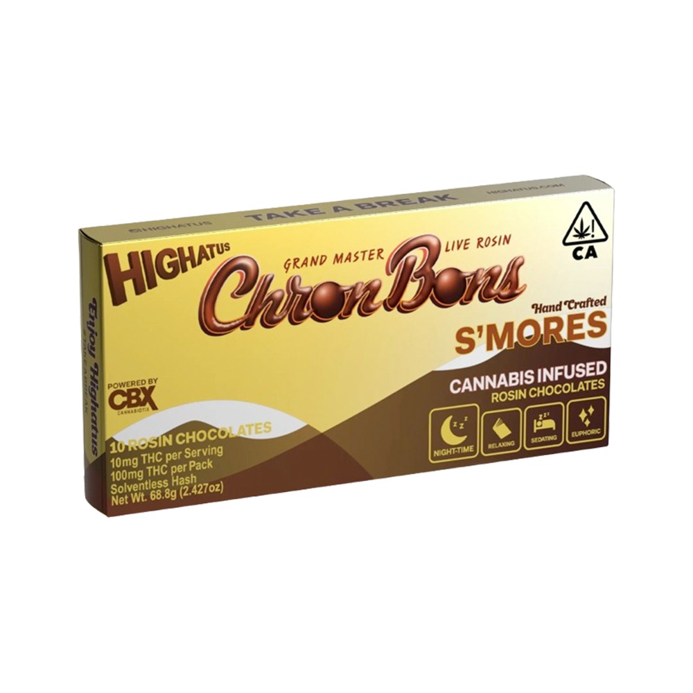 Highatus ChonBons S'mores Rosin Infused Chocolates 100mg