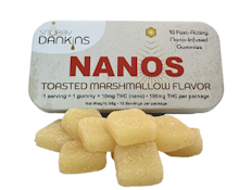 Toasted Marshmallow | 10mg THC | Gummies | 10 Pieces | Snobby Dankins