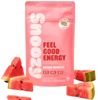 SNOOZY - Snoozy | Feel Good Energy | Sour Watermelon Gummies | 100mg Main Image