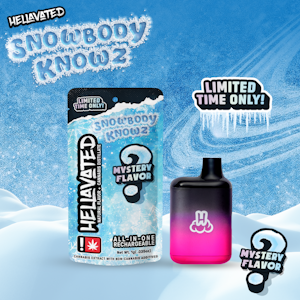 HELLAVATED - Snowbody Knowz, Distillate, Disposable, 1g