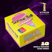 Hyman | Screwball Sherbert | Live Rosin | Concentrate | 1g