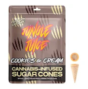 Jungle Juice | Cookies & Cream | Sugar Cones | 200mg