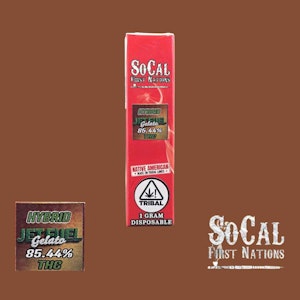 SoCal First Nations - So Cal 1g Disposable- Jet Fuel Gelato