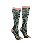 Unisex Compression Socks | Floral/Leaf Print