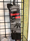 MIX COLORS SOCKS W/WEED LEAF PRINTS